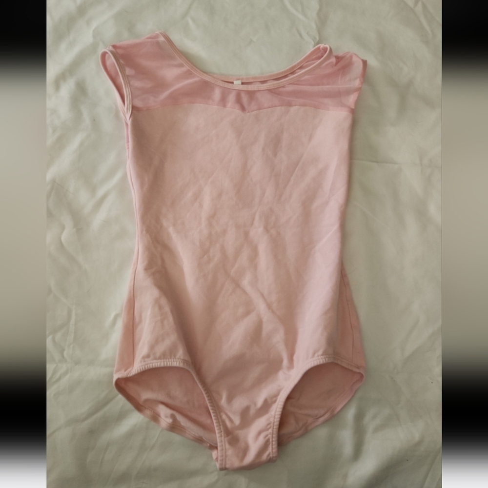Stelle Girls size 10-12 pink ballet Leotard #TT2